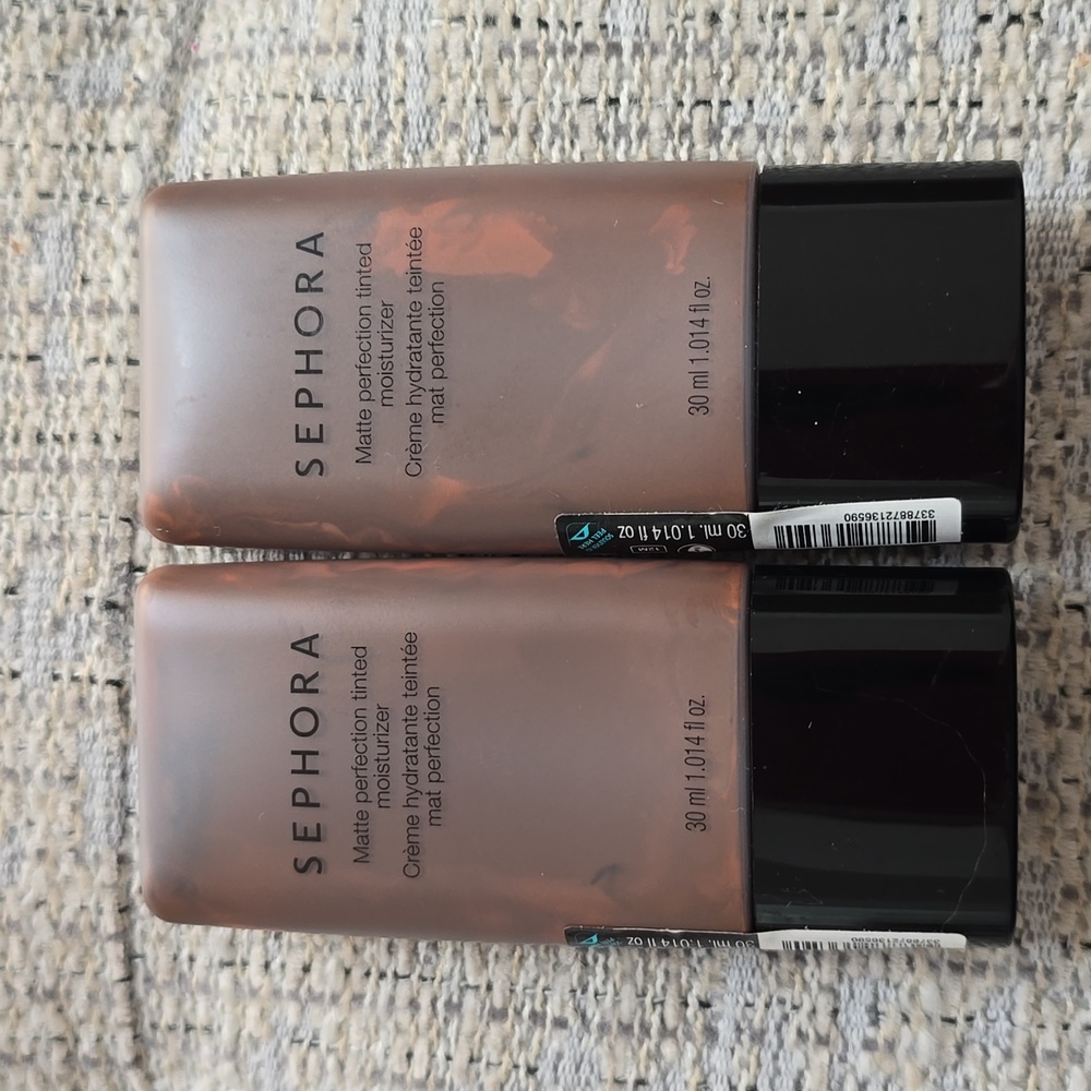 SEPHORA BRAND WOMENS MATTE PERFECTION TINTED MOISTURIZER #16 VELVET BUNDLE